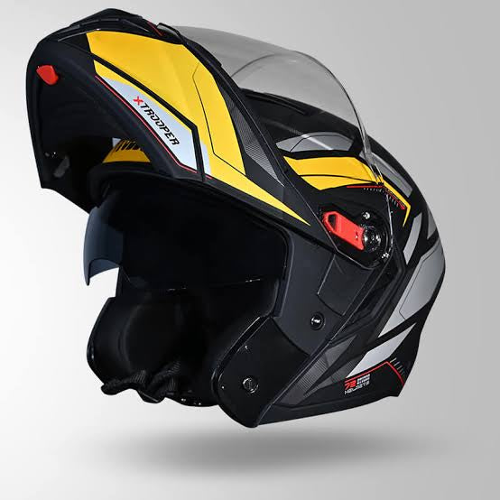 STUDDS Trooper d2 flip up helmet