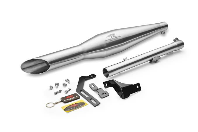 RED ROOSTER PERFORMANCE (Classic Reborn 350/ Meteor 350) Rumbler ace Matt silver