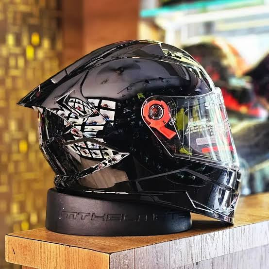 Studds Raider gloss black Helmet