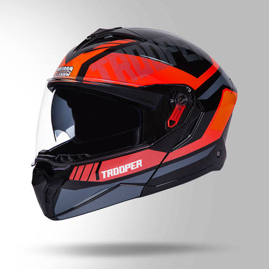 STUDDS Trooper D1 flip up helmet