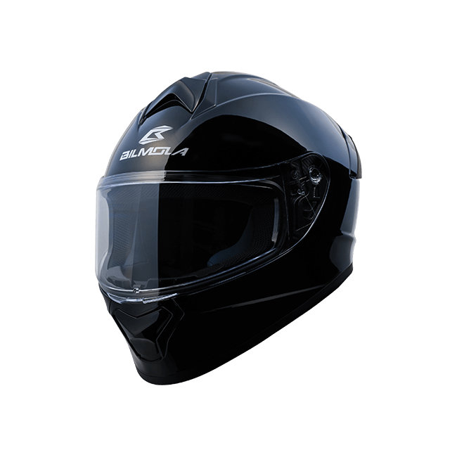 BILMOLA Glossy black helmet